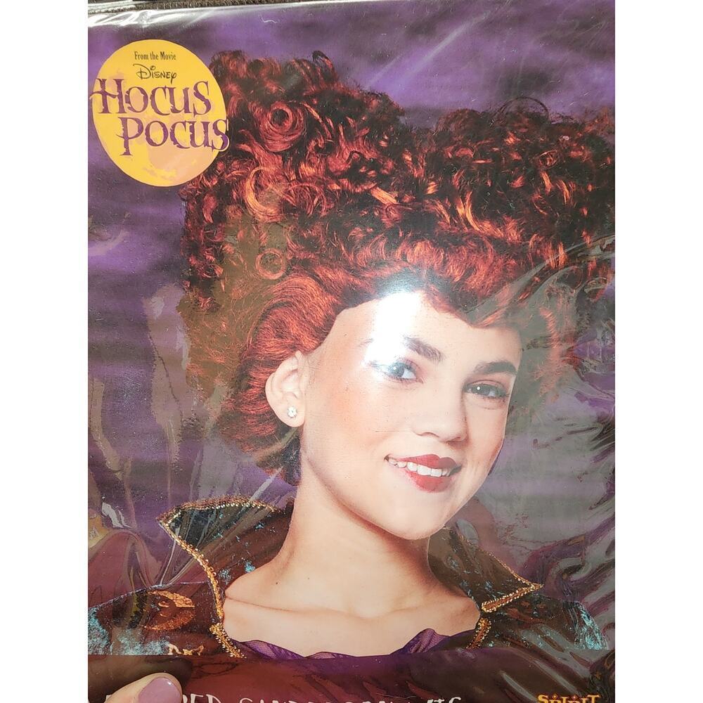 Winfred Sanderson Spirit Red Curly Wig